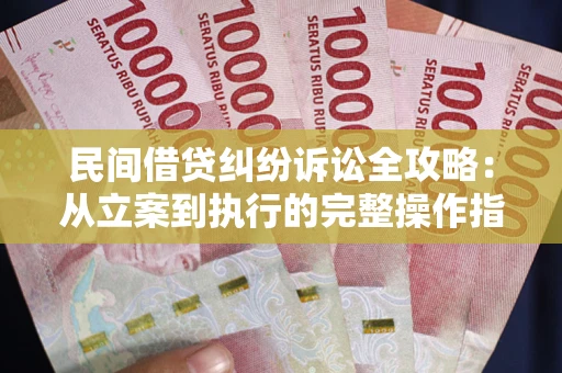 北京民间借贷纠纷诉讼全攻略：从立案到执行的完整操作指南