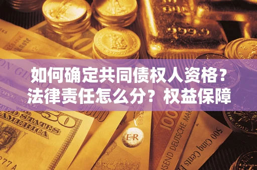 北京如何确定共同债权人资格？法律责任怎么分？权益保障技巧揭秘！