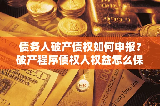 北京债务人破产债权如何申报？破产程序债权人权益怎么保障？