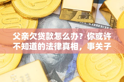 北京父亲欠贷款怎么办？你或许不知道的法律真相，事关子女未来