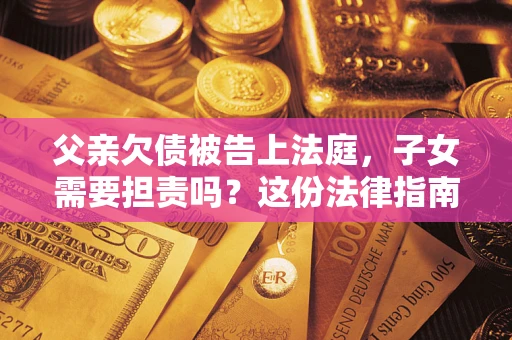 北京父亲欠债被告上法庭，子女需要担责吗？这份法律指南必须看完