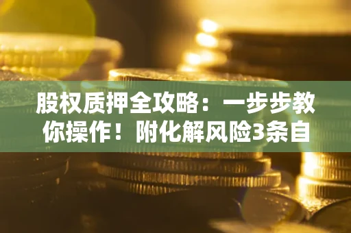 北京股权质押全攻略：一步步教你操作！附化解风险3条自救法则