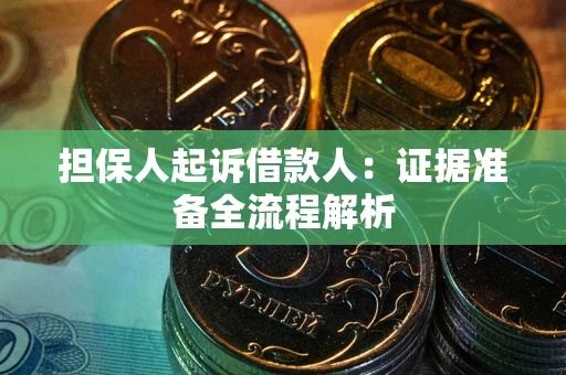 北京担保人起诉借款人：证据准备全流程解析