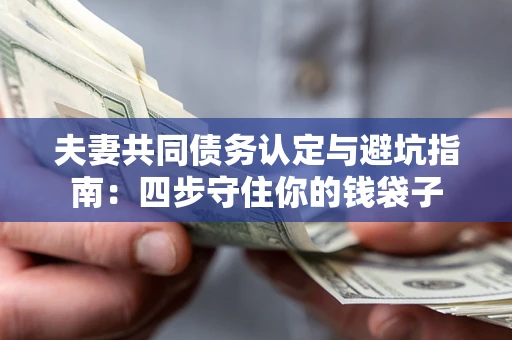 北京夫妻共同债务认定与避坑指南：四步守住你的钱袋子